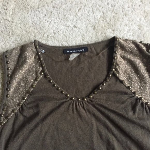 sleeveless Bianca Nygard dressy t-shirt - Picture 1 of 5